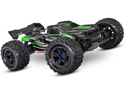 Carro TRAXXAS Sledge: 1/8 Truggy 4Wd 6S Bl Green (Idade Minima: 14 anos)