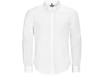 Camisa CENTRALE CLUB Algodão Homem (3XL - Branco)