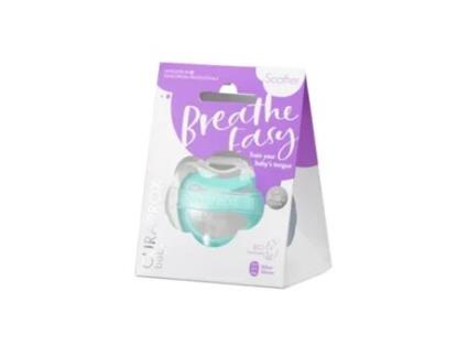Curaprox Baby Breathe Easy Chupeta 7-18M 7-10KG Silicone Turquesa + Caixa