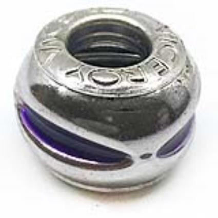 Miçangas femininas  VMM0153-17 Prateado (1 cm)
