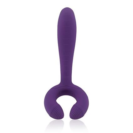 Vibrador Icons Duo Roxo Intenso  RS-2053
