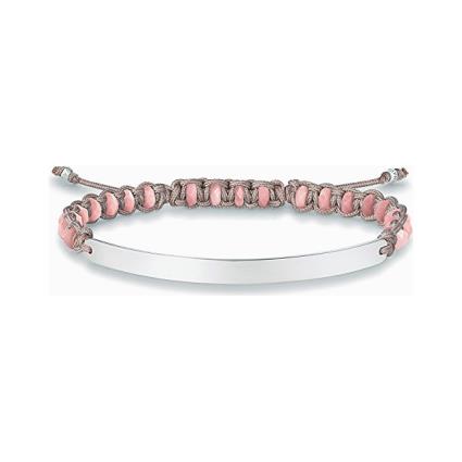Bracelete feminino  LBA0052-814-9-L21V Prata Rosa