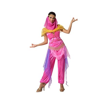 Fantasia para Adultos Princesa árabe Cor de rosa - M/L