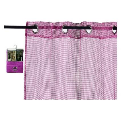 Cortinas (1 x 260 x 140 cm) Fúcsia
