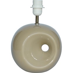 Base de candeeiro de mesa CERÂMICA E27 1 LÂMPADA BEGE