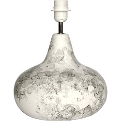 Base de candeeiro de mesa CERÂMICA E27 1 LÂMPADA BRANCO