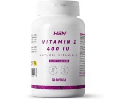 Suplemento Alimentar HSN Vitamina E 400Iu (120 pérolas)