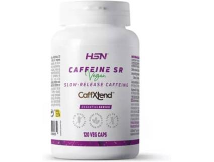 Suplemento Alimentar HSN Cafeína De Libertação Prolongada (120 veg caps)