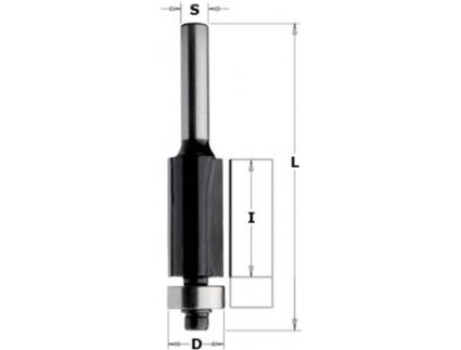 Fresa para Afagar S=8 Ø12.7X25.4 Contractor - K906-127