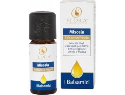 Óleo Essencial FLORA Mistura Balsâmica Fria (10 ml de óleo (Eucalipto - Menta - Lavanda))