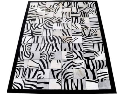 Tapete ZERIMAR Pele de Touro (Multicor - 170x240 cm - Pele)