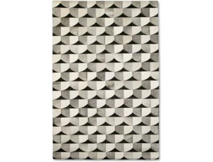Tapete ZERIMAR Patchwork (Cinzento - 240x180 cm - Pele)