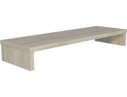 Suporte TV HENOR (Castanho - Madeira - 110x35x15 cm)