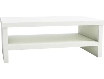 Suporte Monitor HENOR (Branco - Madeira - 42x26.5x16 cm)