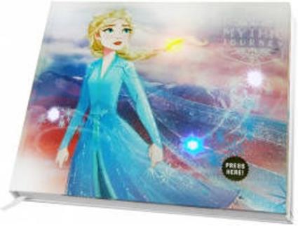 Bloco de Notas KIDSEUROSWAN Com Luzes e Som Frozen Ii