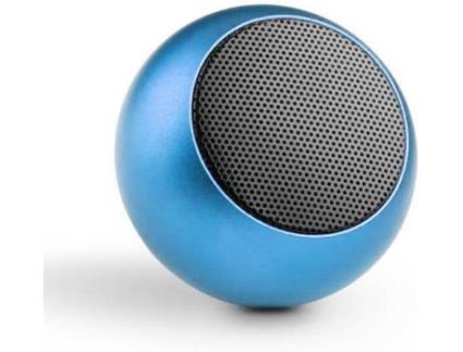 Coluna Bluetooth LOVEBABY P-LYYX8-1 (3 W - Autonomia: até 4 h - Azul)