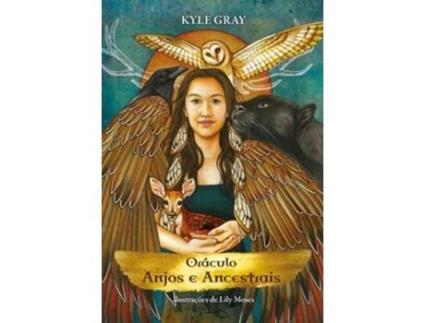 Livro Oráculo Anjos e Ancestrais de Kyle Gray (Português)