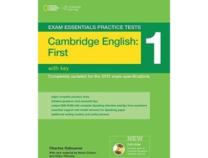 Livro Exam Essentials: Cambridge First Practice Test 1 W/Key + Dvd-Rom (Inglês)