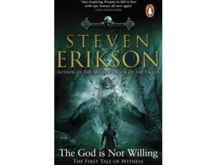 Livro The God Is Not Willing de Steven Erikson (Inglês)