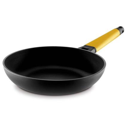 Castey Vitro-gas Detachable Handle 28 Cm Pan Amarelo,Preto