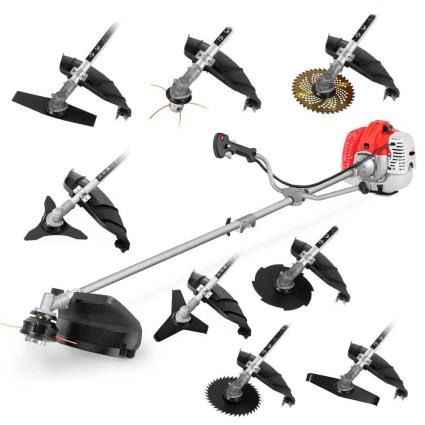 Greencut Ggt650x-9 Multifunction 65cc 4.9cv 9-in-1 Gasoline Brushcutter Vermelho