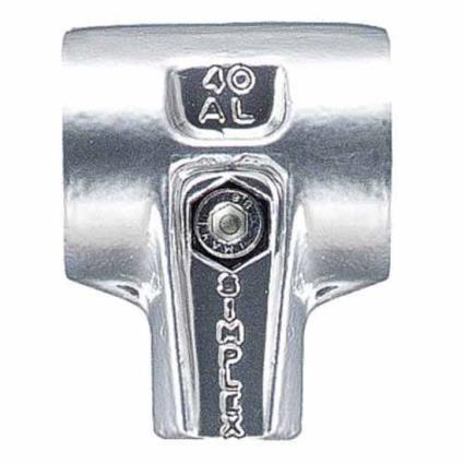 Halder 3122.040 Simplex 40 Mm Hammer Rounded Wedge Prateado