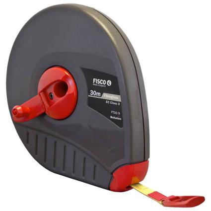 Fisco Futura 30 M Measuring Tape Preto