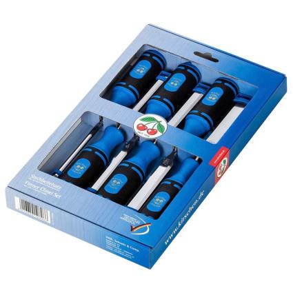 Kirschen 1118 Sb Box Flat Chisel 6 Units