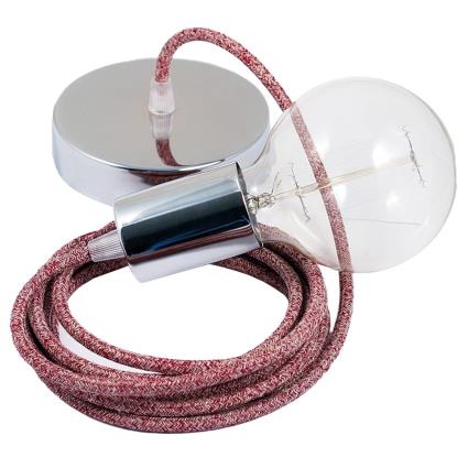 Creative Cables Rs83 50 Cm Hanging Lamp Pendel Vermelho