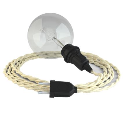 Creative Cables Tm00 5 M Hanging Lamp For Lampshade Beige