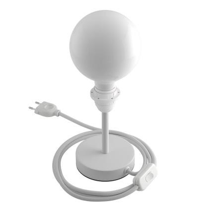 Creative Cables Alzaluce 10 Cm Table Lamp Without Shade Branco EU Plug