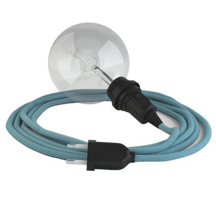 Creative Cables Rc53 3 M Hanging Lamp For Lampshade Azul