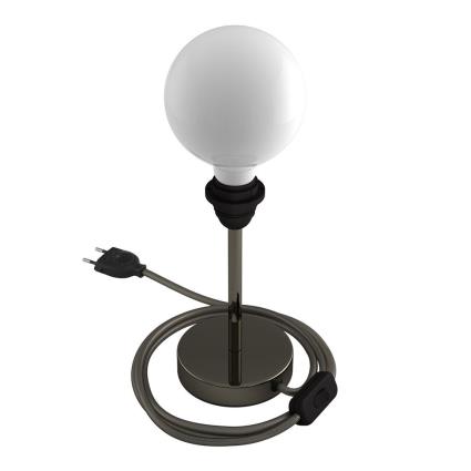 Creative Cables Alzaluce 15 Cm Table Lamp Without Shade Preto EU Plug