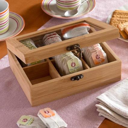 Caixa de Chá em Bambu TakeTokio