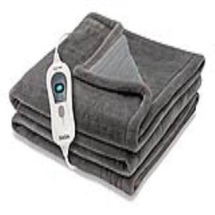 Cobertor Elétrico  SOFTY FLEECE 150W Castanho (150 x 150 cm)