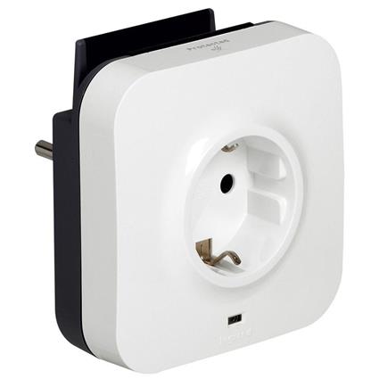 Tomada Parede com 2 Portos USB  218985 USB 5V x 2 Branco
