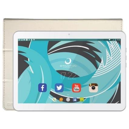 Tablet com Capa  BTPC-1021B-BTAC-108B 10,1 Quad Core 1 GB RAM 16 GB Branco