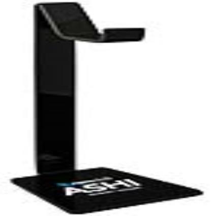 Suporte para auriculares Gaming  Ashi Preto