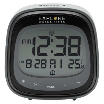 Relógio-Despertador  RDC-3006 LCD Preto Preto