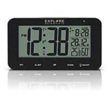 Relógio-Despertador  RDC-1004 LCD Preto