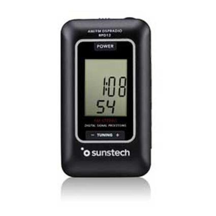 Rádio Transistor  RPD12BK AM/FM LCD Preto