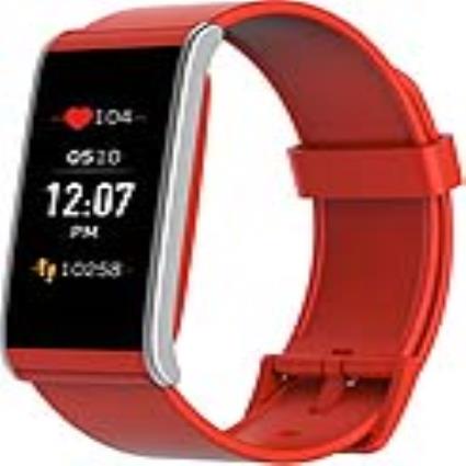 Pulseira de Atividade  ZEFIT4 1,06 TFT Bluetooth 80 mAh Vermelho