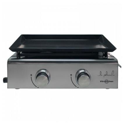 Placa de Cozinha a Gás  PG210IB Aço inoxidável (2 Zonas de cozedura)