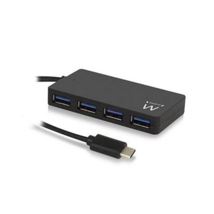 Hub USB  EW1135 4 x USB 3.1 Plug and Play