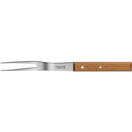 Opinel Parallele 124 Carving Fork Castanho,Prateado