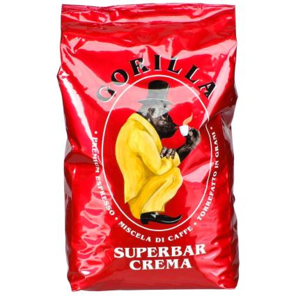 Joerges Espresso Gorilla Superbar Crema 1kg Coffee Preto