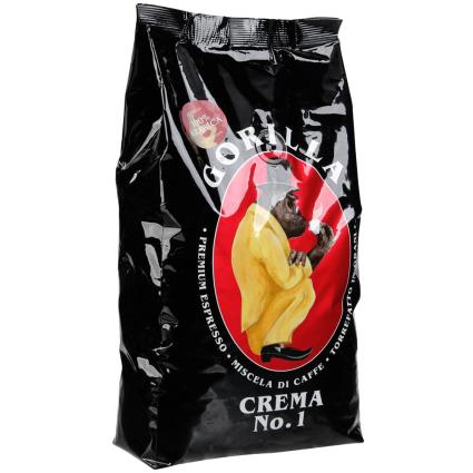 Joerges Gorilla Crema No.1 1kg Coffee Preto