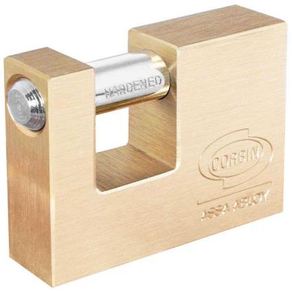 Security Products S.r.l L.311.70 70 Mm Rectangular Padlock Dourado