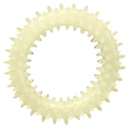 Freedog Neon Ring Toy 8.5 Cm Amarelo