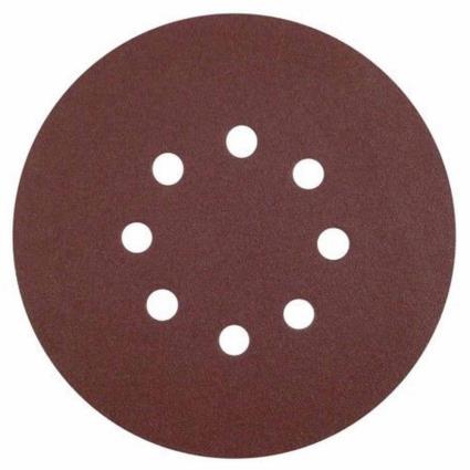 Abrasienne Ke.rr125.120 125 Mm Self-adhesive Paper Disc 50 Units Castanho